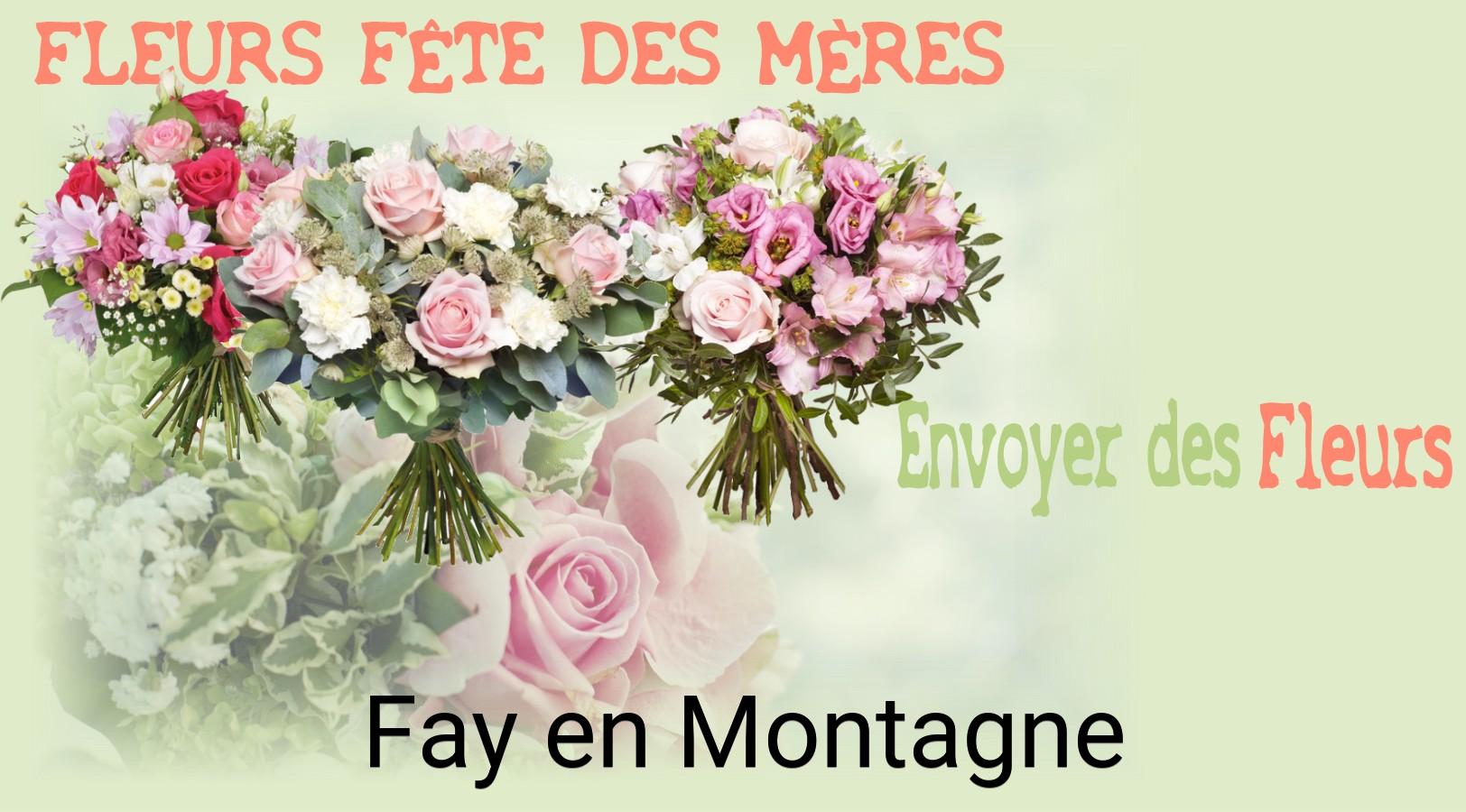 Bouquet de Fête des Mères livré à Fay-en-Montagne